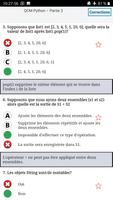 QCM PYTHON Affiche