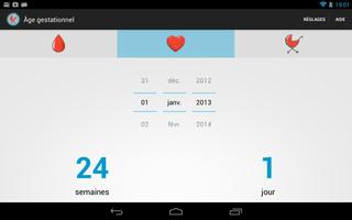 Âge gestationnel capture d'écran 1