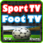 Chaînes de télévision de football en direct icône