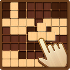 wood block puzzle icon