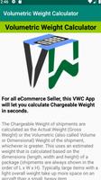 Volumetric Weight Calculator পোস্টার