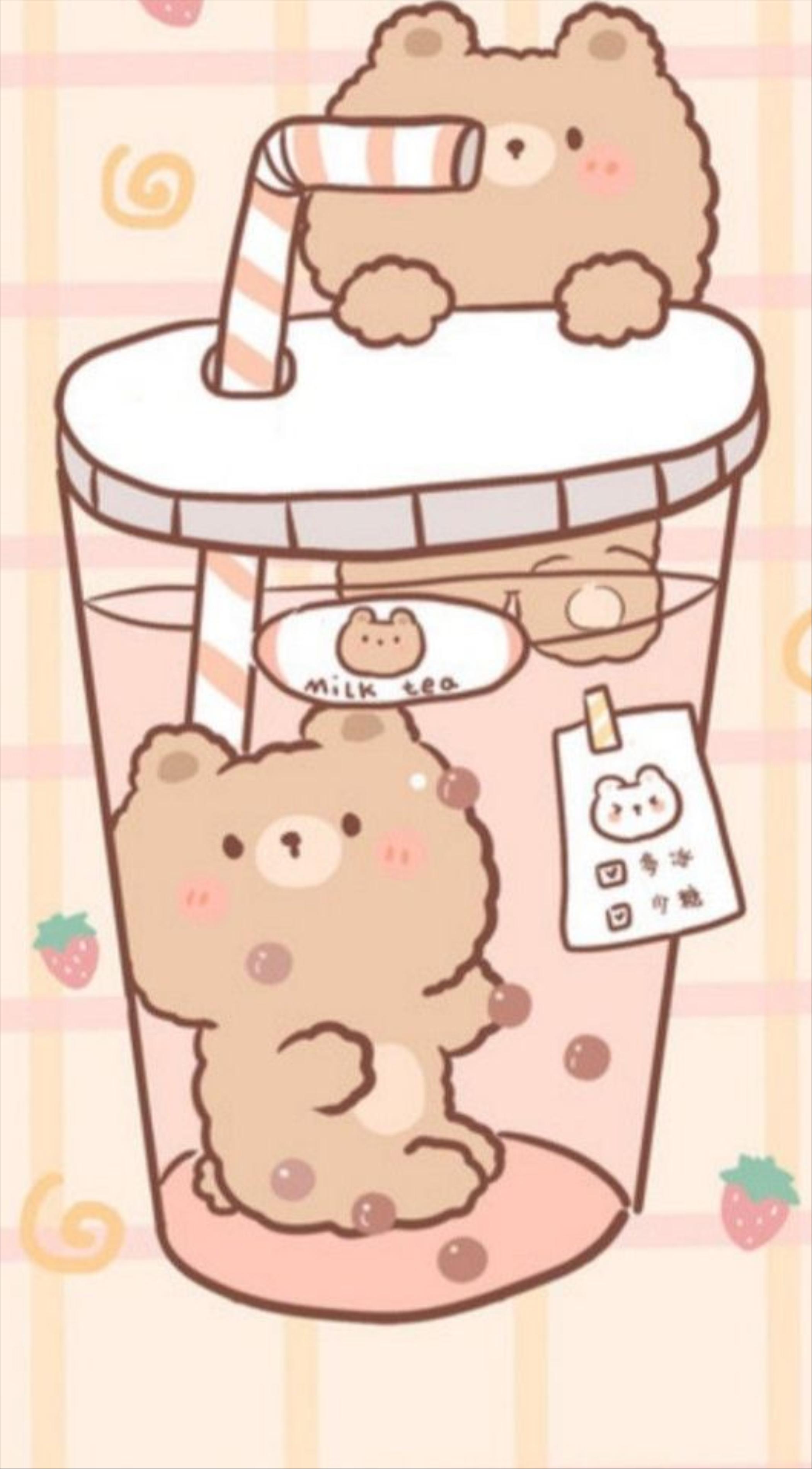 Bubble Tea Wallpaper Kawaii APK pour Android Télécharger