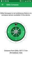 Qibla Compass & Prayer Times capture d'écran 1