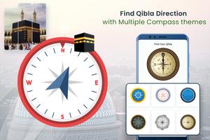 Qibla Direction - Qibla Finder پوسٹر