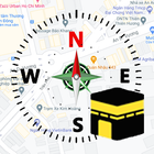 เข็มทิศ Qibla - ทิศทาง Qibla ไอคอน