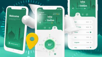 Online Qibla finder - Accurate free qibla compass plakat