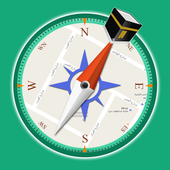 Qibla Compass icône