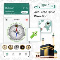 Qibla Compass plakat