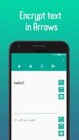 Encrypt Text to Arrows Plakat