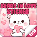 Bears In Love sticker  Packs For WhatsApp APK