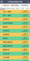 大學指考錄取分數＋落點分析 الملصق