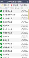 大學指考錄取分數＋落點分析 تصوير الشاشة 1