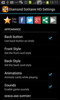 Diamond Solitaire HD captura de pantalla 2