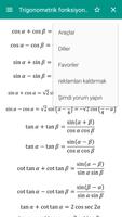 matematik Formülleri Ekran Görüntüsü 2