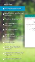 Formules physiques Affiche