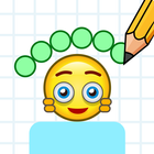 Emoji Defenders - Draw Balls icône