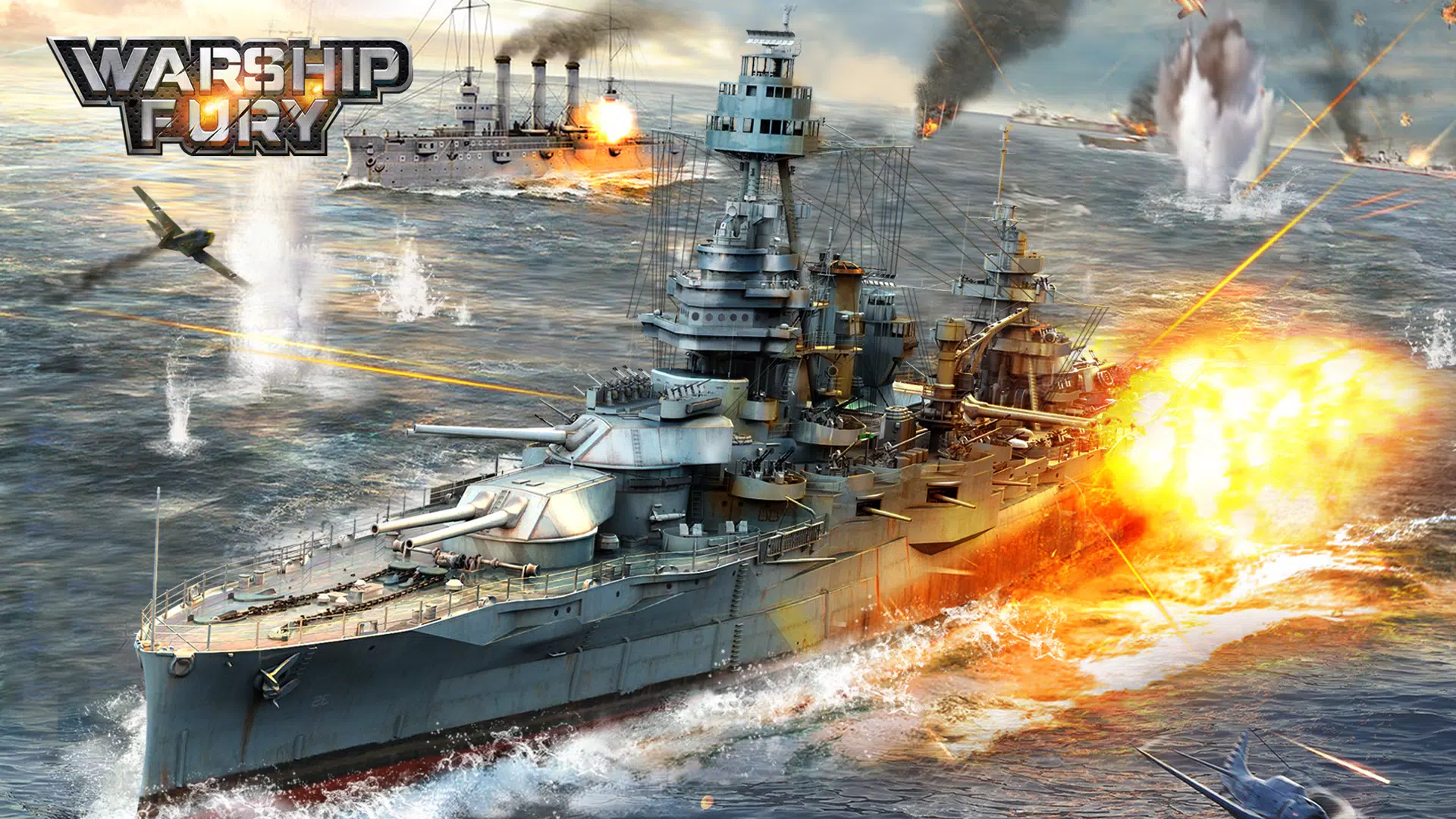 Melhor jogo de NAVIO de GUERRA para celular - WARSHIP BATTLE 