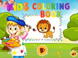 Colouring Book, Color Paint الملصق