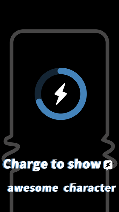 Pika! Charging show - charging animation poster