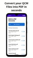 Qcm to Pdf conveter (Beta) poster