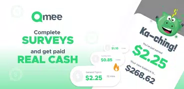 Qmee: Paid Survey Cash Rewards