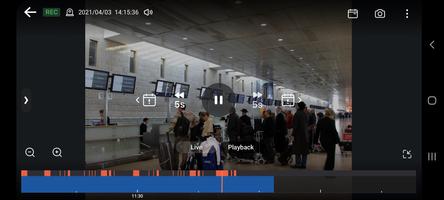 برنامه‌نما QVR Pro Client عکس از صفحه