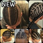 Black Man Hairstyles Braids ไอคอน