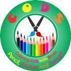 Cods | Coloring Kids | with Brush and Pencil icon