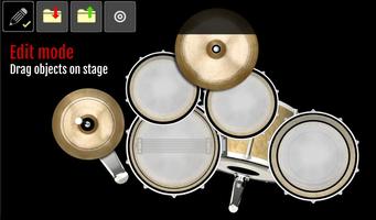 برنامه‌نما Drums real kit عکس از صفحه