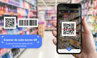 Scanner de code-barres QR Code Affiche