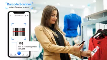 QR Code Reader: Scanner App imagem de tela 1