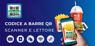 Scanner e lettore barcode QR
