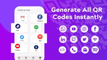 قارئ QR: ماسح الباركود بلس 23 تصوير الشاشة 1