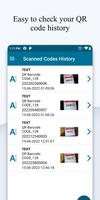 QR Code & Barcode Scanner capture d'écran 1