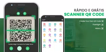 Leitor de código qr e Scanner