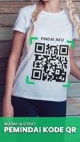 Pemindai kode QR dan Pembaca poster