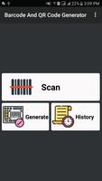 Barcode and QR code Generator captura de pantalla 1