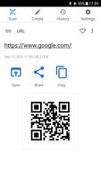 برنامه‌نما QR Code Scanner عکس از صفحه