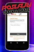 Pos Laju Track and Trace ภาพหน้าจอ 1