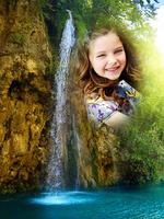 Waterfall Photo Frames পোস্টার