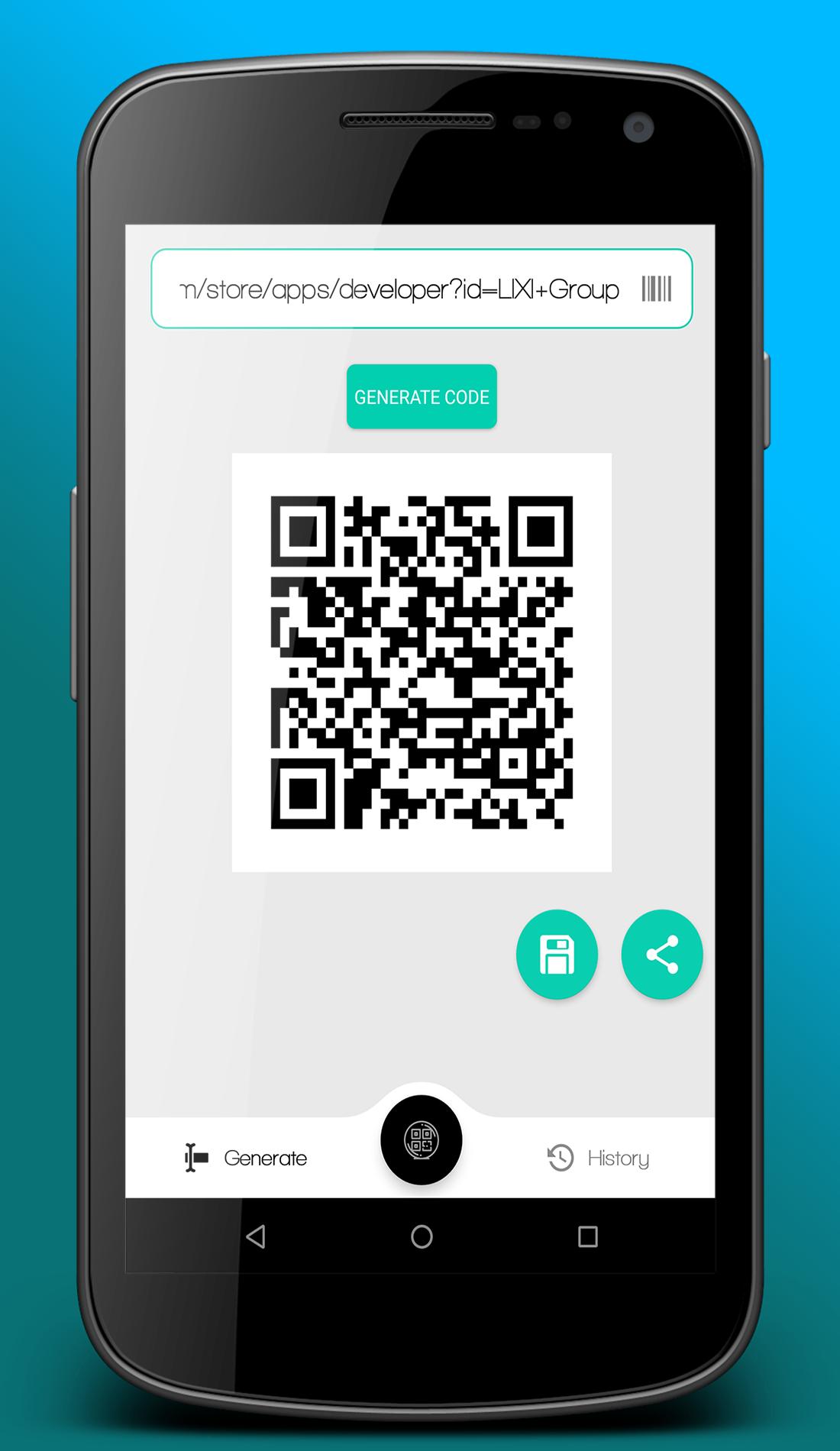 Scan qr code download app