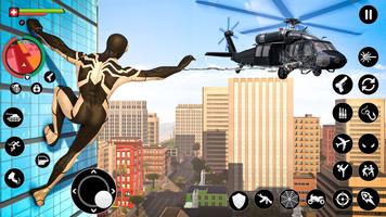 Spider Rope Fighting Hero Game ảnh chụp màn hình 3