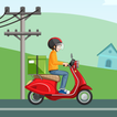 Tukang Listrik Naik Motor Zeichen
