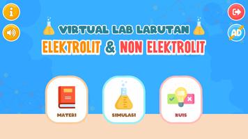 Virtual Lab Larutan Elektrolit Affiche