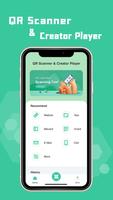 QR Scanner & Creator Player ảnh chụp màn hình 1