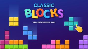 Blocks Classic Blast Puzzle Affiche