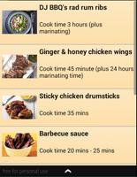 Barbecue Recipes پوسٹر
