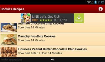 Cookie Recipes capture d'écran 3
