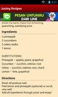 Juice Recipes capture d'écran 2