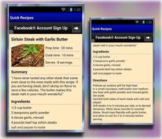 Quick Recipes screenshot 2